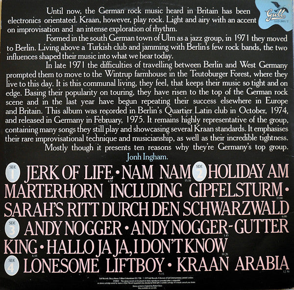 Kraan : Live (2xLP, Album)
