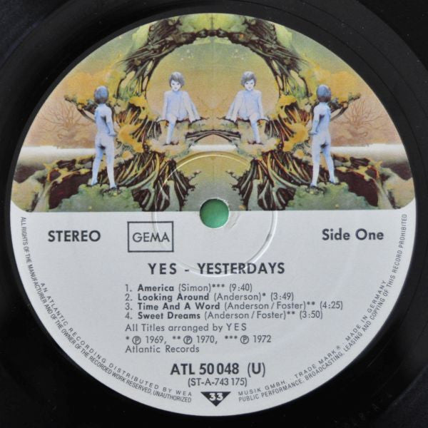 Yes : Yesterdays (LP, Comp)