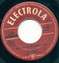Ralf Bendix : Nathan Der Friedensrichter (7", Single, Mono)