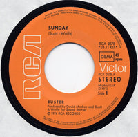 Buster (2) : Sunday (7", Single)