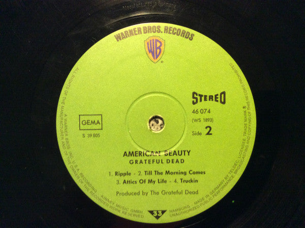 The Grateful Dead : American Beauty (LP, Album, RP)