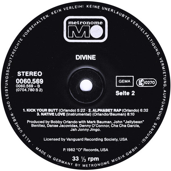 Divine : My First Album (LP, Album)