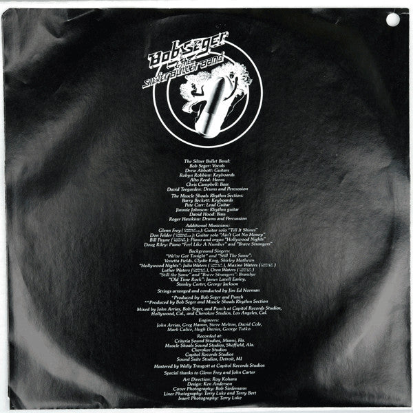 Bob Seger & The Silver Bullet Band* : Stranger In Town (LP, Album, Spe)