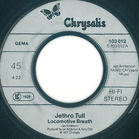 Jethro Tull : Locomotive Breath / Bouree (7", Single, RE)