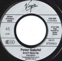 Peter Gabriel / Kate Bush : Don't Give Up (7", Single)