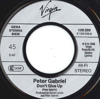 Peter Gabriel / Kate Bush : Don't Give Up (7", Single)
