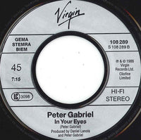 Peter Gabriel / Kate Bush : Don't Give Up (7", Single)