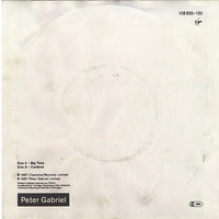 Peter Gabriel : Big Time (7", Single)