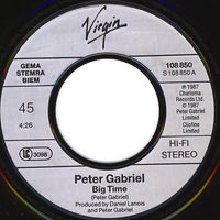 Peter Gabriel : Big Time (7", Single)