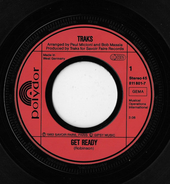Traks : Get Ready (7", Single)
