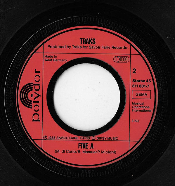 Traks : Get Ready (7", Single)