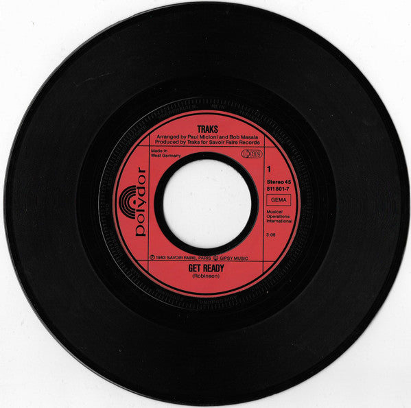 Traks : Get Ready (7", Single)