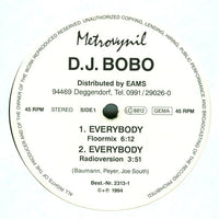 DJ BoBo : Everybody (12")