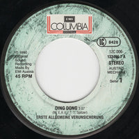 EAV (Erste Allgemeine Verunsicherung) : Ding Dong (7", Single)