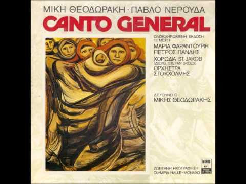 Mikis Theodorakis, Pablo Neruda - Maria Farantouri*, Petros Pandis* : Canto General (3xLP, Album)