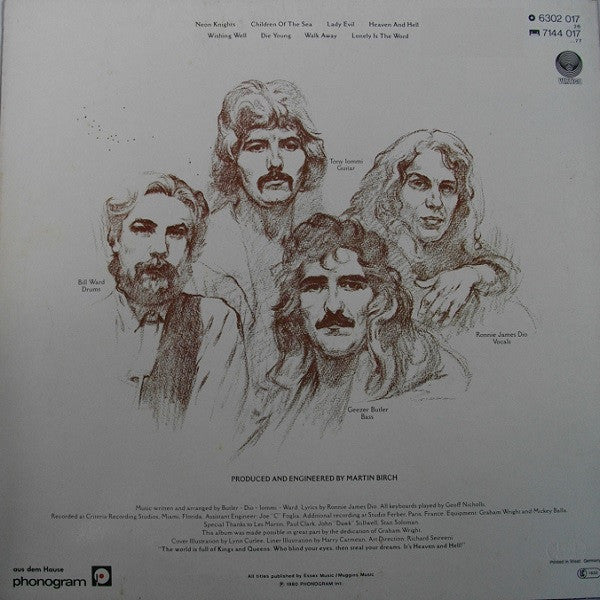 Black Sabbath : Heaven And Hell (LP, Album)