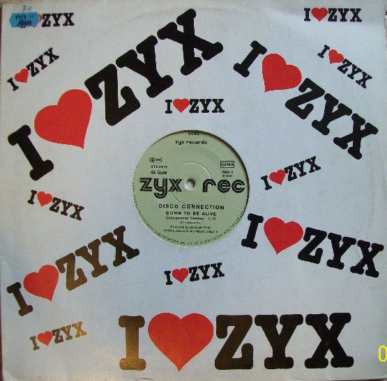 Disco Connection : Born To Be Alive (12", Com)