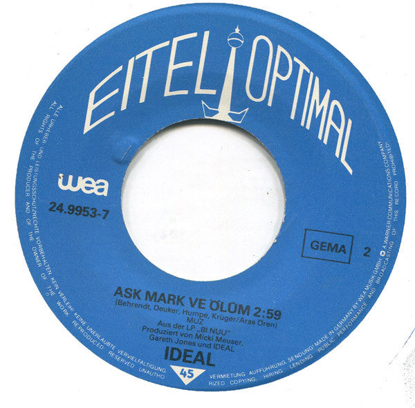 Ideal (3) : Keine Heimat (7", Single)