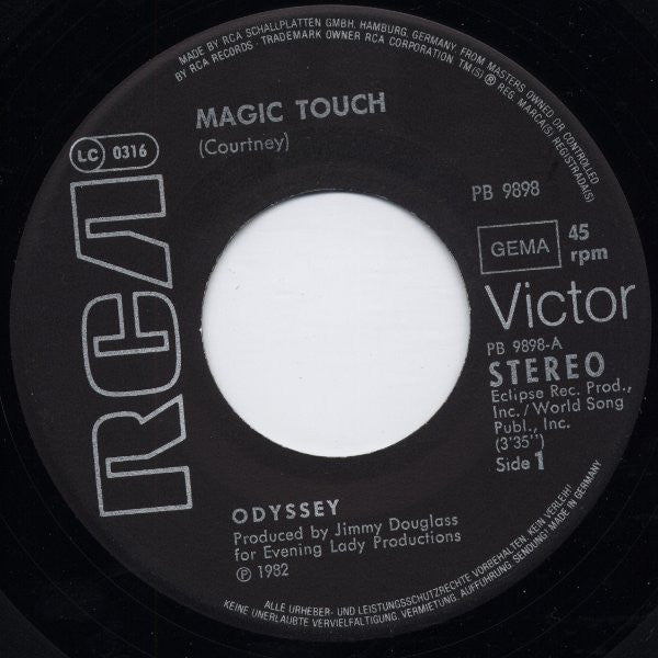 Odyssey (2) : Magic Touch (7")