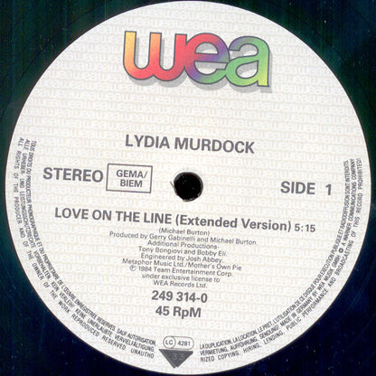 Lydia Murdock : Love On The Line (12")