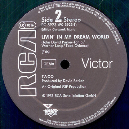 Taco : Puttin' On The Ritz (12", Single)