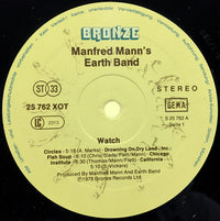 Manfred Mann's Earth Band : Watch (LP, Album)