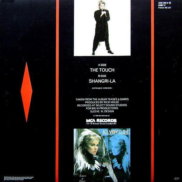 Kim Wilde : The Touch (12", Maxi)