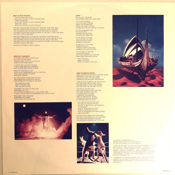 Midnight Oil : Red Sails In The Sunset (LP, Album)