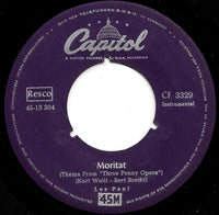 Les Paul & Mary Ford / Les Paul : Moritat / Nuevo Laredo (7", Single)