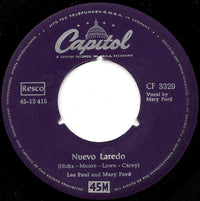 Les Paul & Mary Ford / Les Paul : Moritat / Nuevo Laredo (7", Single)