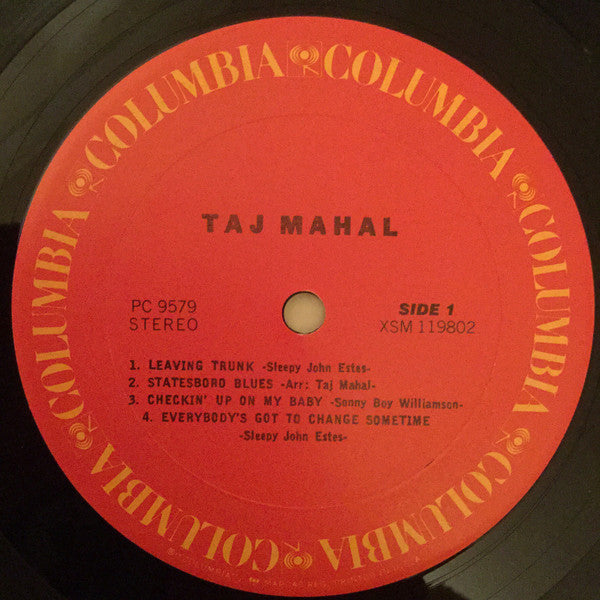 Taj Mahal : Taj Mahal (LP, Album, RE)