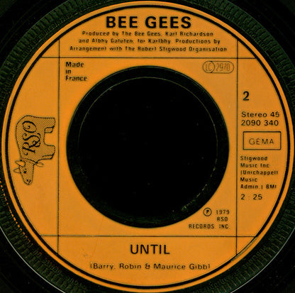Bee Gees : Tragedy (7", Single, Fre)