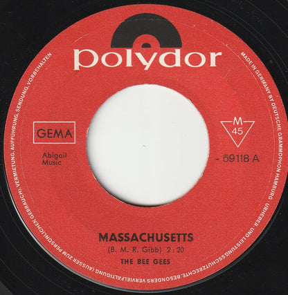 The Bee Gees* : Massachusetts (7", Single, Mono)