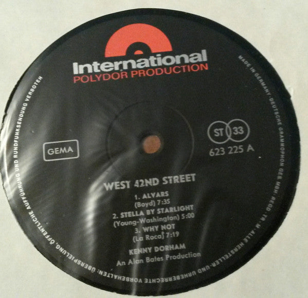Kenny Dorham : West 42nd Street (LP, Album)