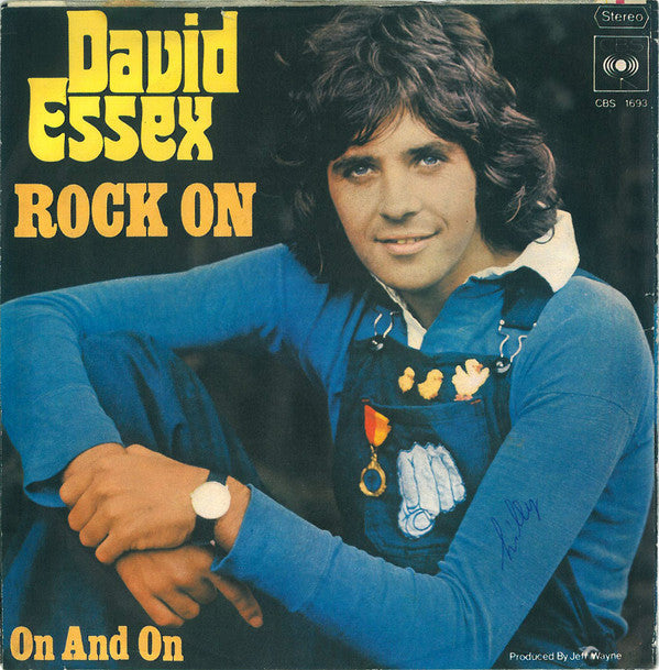 David Essex : Rock On (7", Single)