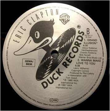 Eric Clapton : Behind The Mask (12", Maxi)