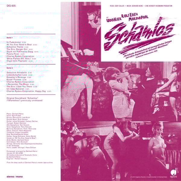 Gerhard Heinz : Schamlos (LP, Album, RM)