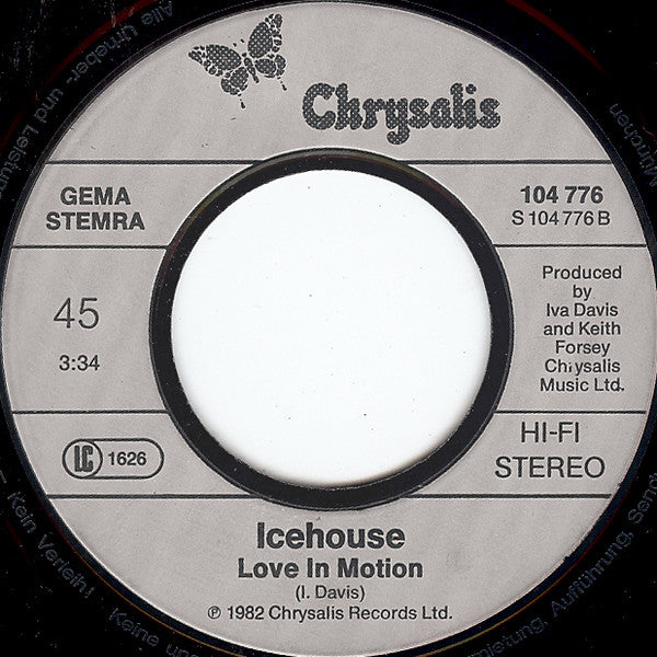 Icehouse : Hey' Little Girl (7", Single)