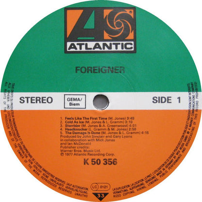 Foreigner : Foreigner (LP, Album, RE)