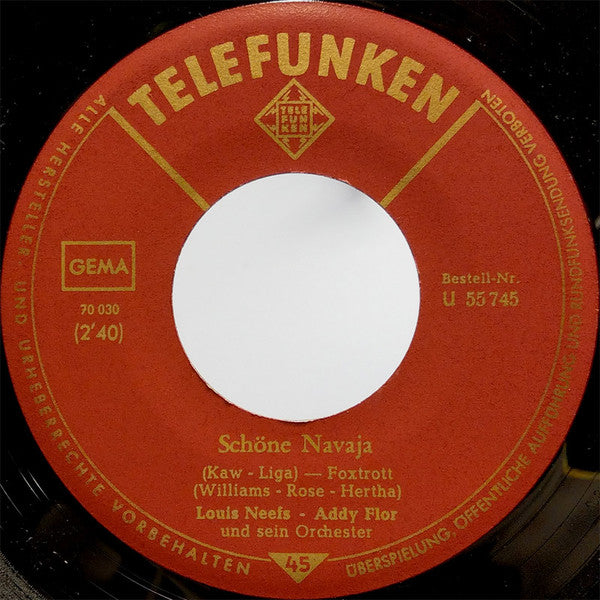 Louis Neefs : Schöne Navaja (7")