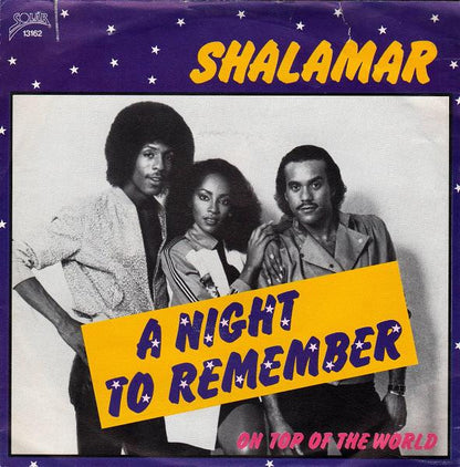 Shalamar : A Night To Remember (7", Single)