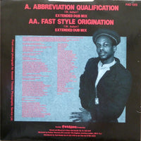 Asher Senator : Abbreviation Qualification (12")