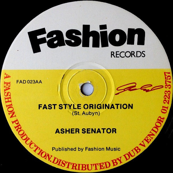 Asher Senator : Abbreviation Qualification (12")