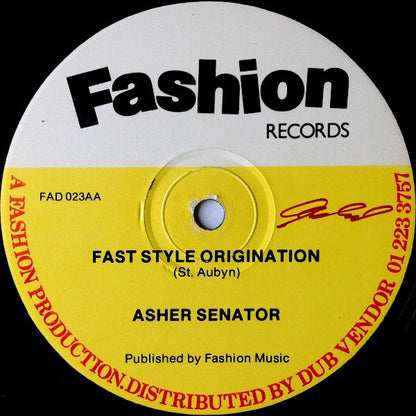 Asher Senator : Abbreviation Qualification (12")