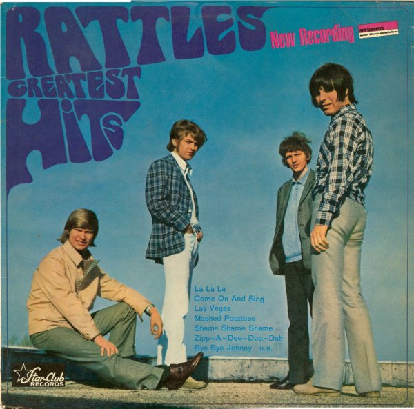 The Rattles : Rattles Greatest Hits "New Recording" (LP, Album, 3.6)