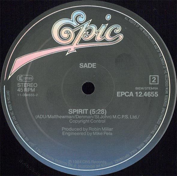 Sade : Smooth Operator (12", Maxi)