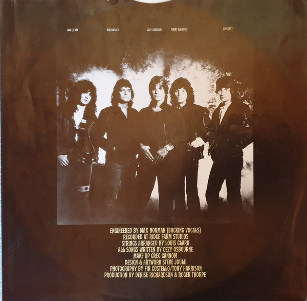 Ozzy Osbourne : Bark At The Moon (LP, Album, RE)