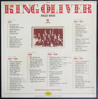 King Oliver : 1923 - 1931 (6xLP, Comp)