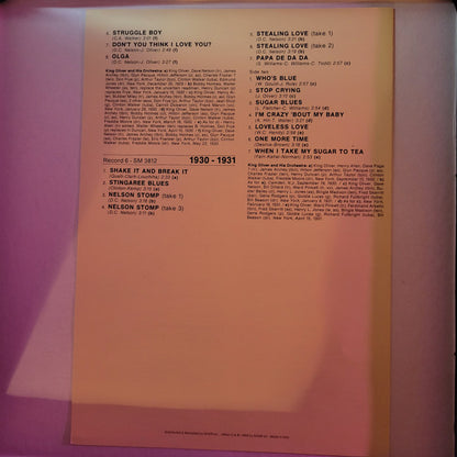 King Oliver : 1923 - 1931 (6xLP, Comp)