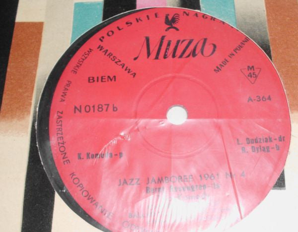 Bernt Rosengren With Komeda Trio* : Jazz Jamboree 1961 Nr 4 (7", EP, Mono, RE)